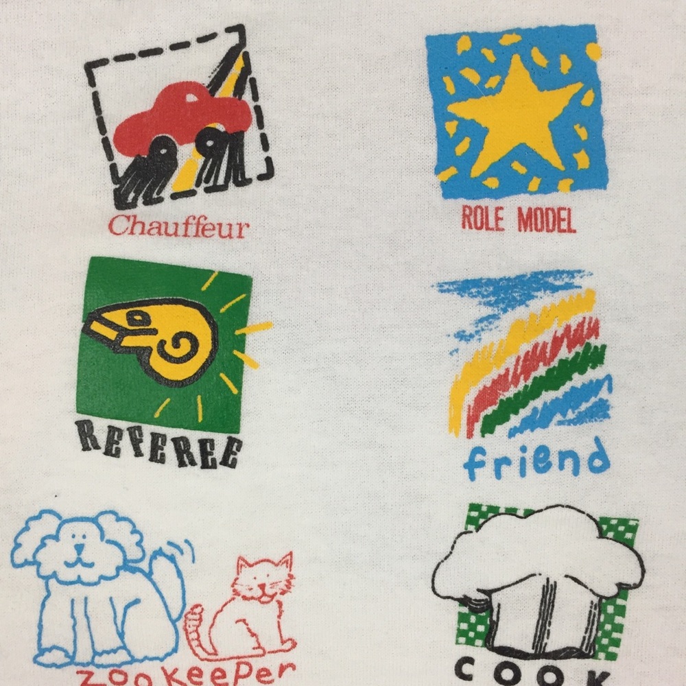 Vintage 80’s Motherhood crop shirt - Picture 3 of 7